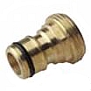 Metal male connector and male thread