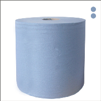Blue 2ply Centrefeed Paper 6 Rolls by 110m