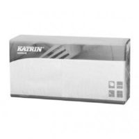 Katrin Napkin white 33x33 2-ply 1/4 