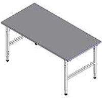 TABLE W160cmxD80cmxH70-92cm