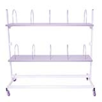 TROLLEY WITH SHELVES AND DIVIDERS suitable for cartons etc