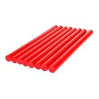 RED GLUE STICKS 12mm x 200mm x 8 sticks