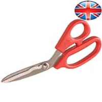 SERRATED BLADE SCISSORS 205mm overall length STAINLESS STEEL BLADES