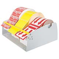 LABEL DISPENSER BENCH/WALL MOUNTED 25mm to 76mm core 265mm working width with 6 cores