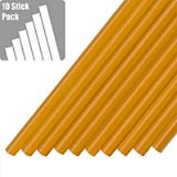 TECBOND 7713-12 12mm x 250mm Polyamide Amber Glue Sticks 10 Stick Pack