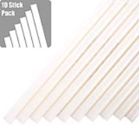 TECBOND LM44-12-200 12mm x 200mm Low Melt Glue Sticks 10 Stick Pack