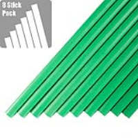 TECBOND 232-12-200 12mm x 200mm Light Green Glue Sticks 8 Stick Pack