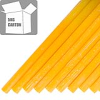 TECBOND 232-12-200 12mm x 200mm Yellow Glue Sticks 5kg Carton