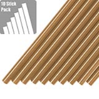 TECBOND 7718-12 12mm x 250mm Polyamide Oak Glue Sticks 10 Stick Pack