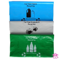 Printed Refuse Recycling Sacks