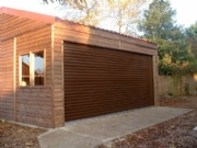 Single and Double Garages with Roller Doors Theford
