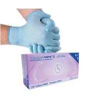 Sempercare, Powder Free Blue Nitrile Gloves (case of 1000)