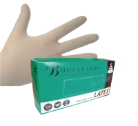 Bodyguards 4, Powder Free Latex Gloves (case of 1000)