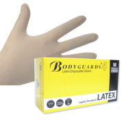 Bodyguards 4, Lightly Powdered Latex Gloves (case of 1000)