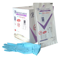 Bodyguards, Powder Free Nitrile Sterile Gloves (50 Pairs)