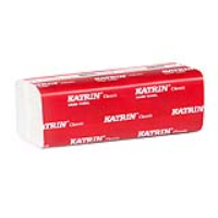 Katrin, Single Fold 2 Ply White Paper Hand Towels