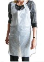 Disposable Plastic Aprons, Flat Packed (1000)