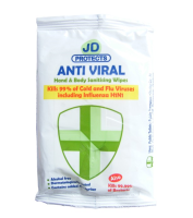 JD, Antiviral Hand & Body Sanitizing Wipes (12 packs)