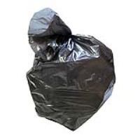 Extra Wide Black Sacks/Dustbin Liners, 140 gauge (Box of 200)