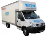 Van Hire 2008 Ford / Iveco Transit 350 / Daily 35 Dropwell Spacevan