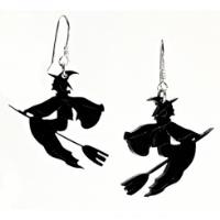Halloween Witch Earrings