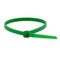 Green Cable Ties 200 x 4.8mm PACK OF 100