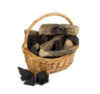 Cone Log Set with Coals