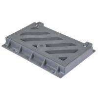 550 x 250mm Lightweight Composite Gully Grate. Lockable Rated to D400
