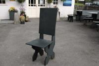 Black Slate Garden Chair