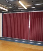 Fabric School Concertina Room Partitions