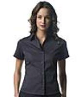 Russell Collection Ladies Short Sleeve Classic Twill Shirt