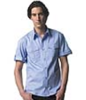 Russell Collection Short Sleeve Twill Roll Shirt