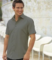 Russell Collection Short Sleeve Easy Care Fitted Shirt