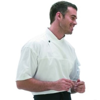 Dennys Lightweight Short Sleeve Chefs Tunic