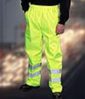 Yoko Hi-Vis Yellow Waterproof Contractor Trousers