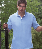 Kustom Kit St Mellion Tipped Pique Polo Shirt