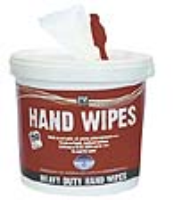 Portwest Heavy Duty Hand Wipes (Pack of 150)