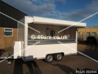 ST3.7 (12' x 6'6" x 6'9" int) Catering Trailer