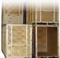 Wooden Warehouse Containers 