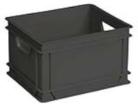 'Lux' Heavy Duty Industrial Stacking Plastic Box