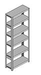 6-Tier Series 32 Shelving 2008H x 1000W x 450D Single Add Bay