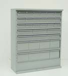32 Drawer Cabinet without doors - Blue Body<br/>H1070 x W895 x D305mm