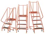 3 x Tread Access Steps - Punched<br/>Platform - H685 x W560 x D340mm<br/>Overall - H1525 x W640 x D695mm, Weight - 24kg