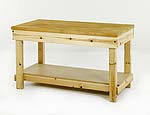 Timber workbench - plywood top