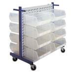 Trolley Pack - 1100x600x1100 + 16 Clearview Linbins