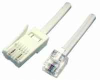 BT to Modem RJ11 Cable Dialup/Sky 2 wire 2m