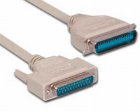 IEEE1284 Printer Cable 25 pin Male to 36 pin Centronic Male 2m