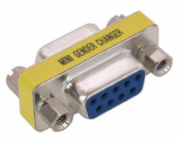 Gender Changer 9 pin Female to Female Serial RS232 Adapter