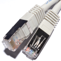 Network Cat5E FTP Ethernet LAN SHIELDED Patch Cable Lead  0.5m