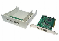 Newlink USB 2.0 & Firewire IEEE1394 Combo PCI Card & Front Panel
